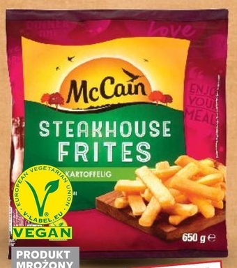 Kaufland McCain Steakhouse Frites Frytki stekowe w chrupiącej otoczce 650 g oferta