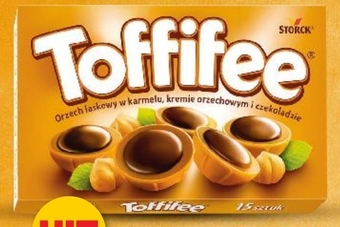Kaufland Toffifee Orzech laskowy w karmelu kremie orzechowym i czekoladzie 125 g (15 sztuk) oferta