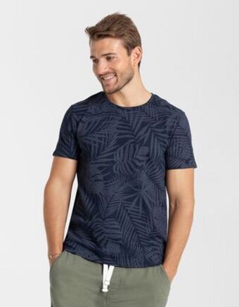 Takko Fashion Dział męski t-shirt - nadruk na całej powierzchni oferta