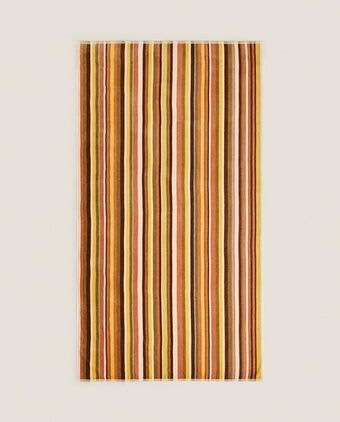 ZARA HOME Ręcznik plażowy w kolorowe paski oferta