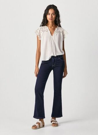 Pepe Jeans New pimlico regular fit mid waist jeans oferta