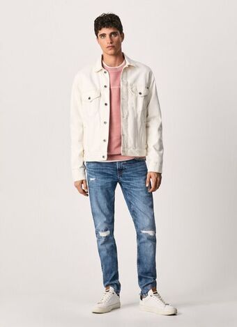 Pepe Jeans Hatch regular slim fit regular waist jeans oferta
