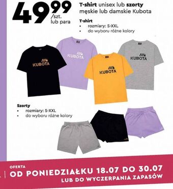 Biedronka Szorty męskie Kubota oferta