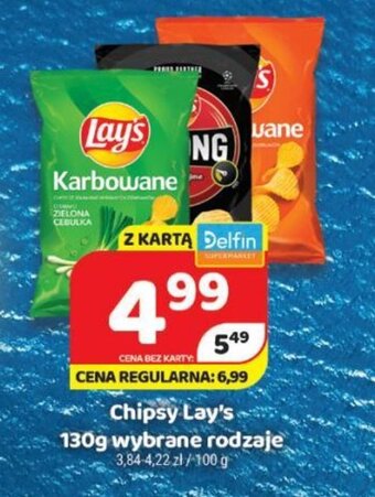 Delfin Chipsy Lay's 130 g oferta