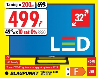 Media Expert Telewizor Blaupunkt oferta