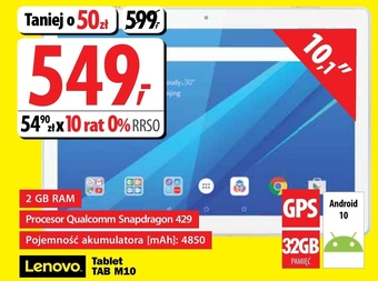 Media Expert Tablet Lenovo oferta