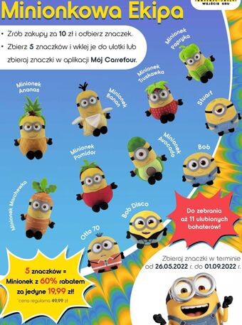 Carrefour Minionek ananas oferta