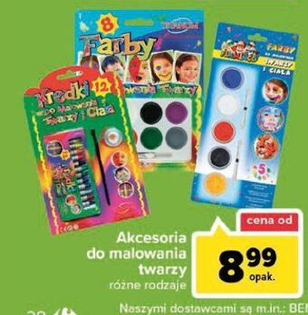 Carrefour Farby do malowania twarzy oferta
