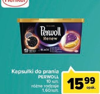Carrefour Kapsułki do prania Perwoll Renew Black oferta
