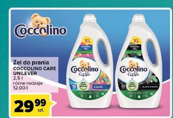 Carrefour Żel do prania black & dark Coccolino Care oferta