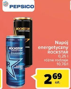 Carrefour Napój energetyczny original Rockstar Energy Drink oferta