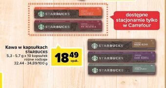 Carrefour Kawa Starbucks Pike Place oferta