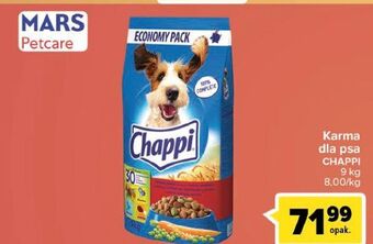 Carrefour Karma dla psa wołowina Chappi oferta
