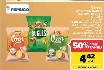 Carrefour Chipsy jogurt z ziołami Lay's Oven Baked (Prosto Z Pieca) oferta