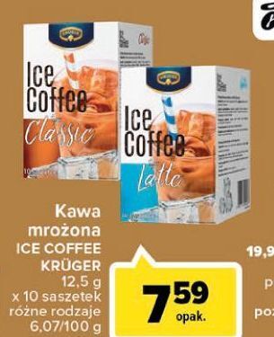 Carrefour Kawa latte Kruger Ice Coffee oferta