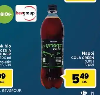 Carrefour Napój zero Green Cola oferta