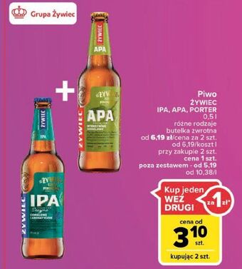 Carrefour Piwo Żywiec Porter oferta
