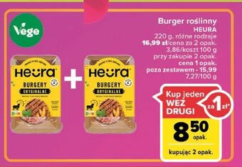 Carrefour Burger wegański Heura oferta