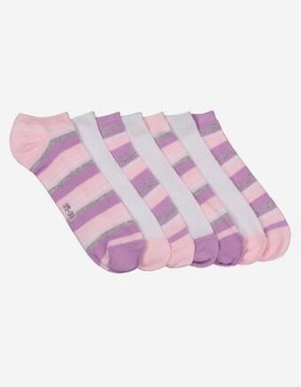 Takko Fashion Dział damski skarpety do sneakersów - 7 szt. w opakowaniu oferta
