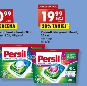Biedronka Kapsułki do prania deep clean color Persil Power Caps oferta