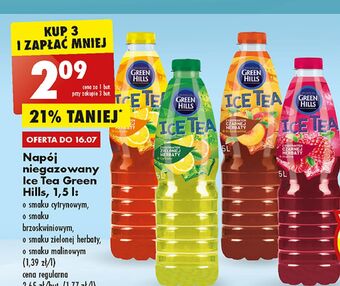 Biedronka Napój cytrynowy Green Hills Ice Tea oferta