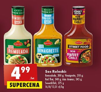 Biedronka Sos asia ananas Roleski Street Food oferta