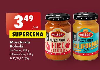 Biedronka Musztarda fire starter Roleski Street Food oferta