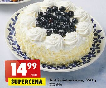 Biedronka Tort śmietankowy oferta