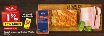 Biedronka Boczek wędzony Kraina Wędlin oferta