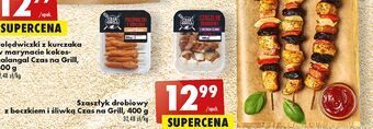 Biedronka Szaszłyk drobiowy ze śliwką i boczkiem Czas Na Grill oferta