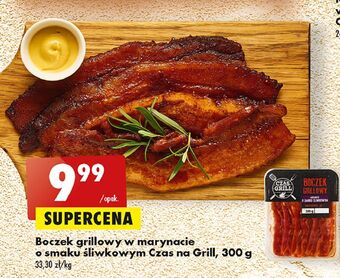 Biedronka Boczek grillowy w marynacie śliwkowej Czas Na Grill oferta