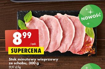 Biedronka Stek minutowy ze schabu oferta