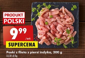 Biedronka Paski z fileta piersi indyka oferta