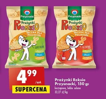 Biedronka Prażynki reksio lekko solone Przysnacki oferta