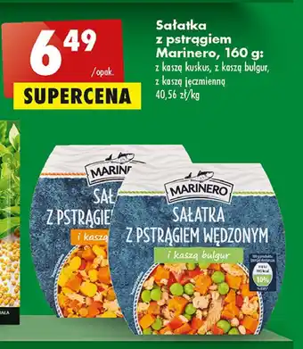 Biedronka Sałatka z pstrągiem kaszą bulgur Marinero oferta