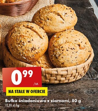 Biedronka Bułka śniadaniowa z ziarnami oferta