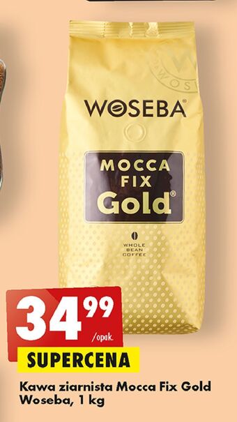 Biedronka Kawa Woseba Mocca Fix Gold oferta