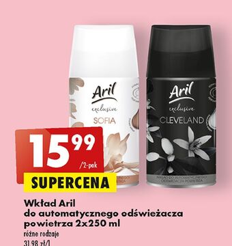 Biedronka Odświeżacz powietrza sofia zapas Aril Exclusive oferta