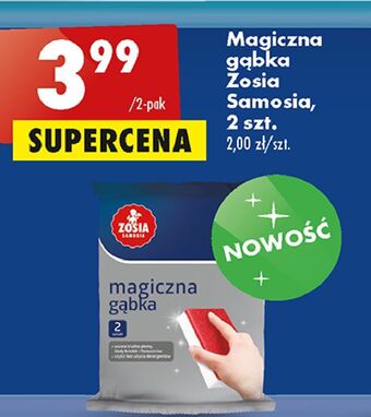 Biedronka Magiczna gąbka Zosia Samosia oferta
