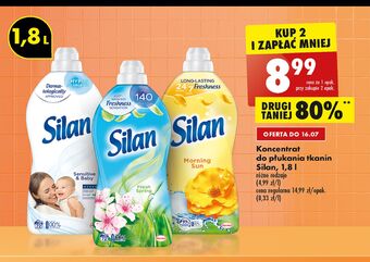 Biedronka Płyn do płukania morning sun Silan Classic oferta