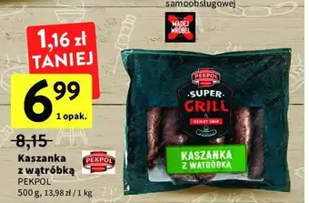 Intermarche Kaszanka z wątróbką oferta