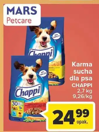 Carrefour Market Karma dla psa z drobiem i warzywami Chappi oferta