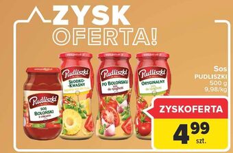 Carrefour Market Sos do spaghetti oryginalny Pudliszki oferta