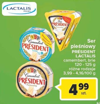 Carrefour Market Ser brie naturalny President oferta