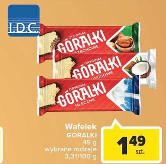 Carrefour Market Wafelek mleczny Góralki oferta