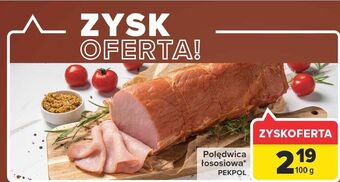 Carrefour Market Polędwica łososiowa Pekpol oferta