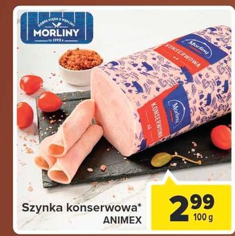 Carrefour Market Szynka konserwowa Morliny oferta