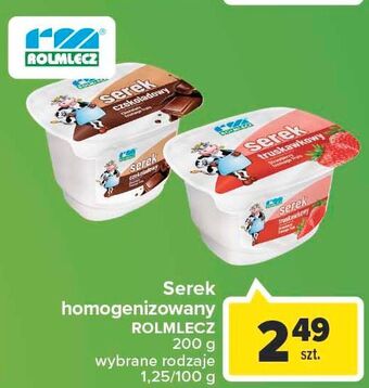Carrefour Market Serek czekoladowy Rolmlecz oferta