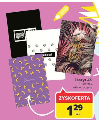 Carrefour Market Zeszyt a5/60 k oferta