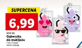 Lidl Gąbka do makijażu 3d Newme oferta